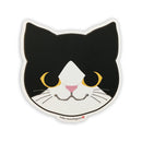 猫まっしぐら特製ステッカー　猫の顔（ねこまっしぐらとくせいすてっかー  ねこのかお ）