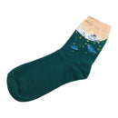 【猫まっしぐらセレクト】 猫の涼感靴下-白猫