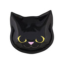 猫まっしぐら特製 大陸焼磁器猫型豆皿　黒猫/ハチワレ猫/白猫/サバトラ猫/三毛猫/眠り白猫/茶トラ猫（ねこまっしぐらとくせいたいりくやきじきねこがたまめざら　くろねこ/はちわれねこ/しろねこ/さばとらねこ/みけねこ/ねむりしろねこ/ちゃとらねこ）