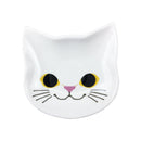 猫まっしぐら特製 大陸焼磁器猫型豆皿　黒猫/ハチワレ猫/白猫/サバトラ猫/三毛猫/眠り白猫/茶トラ猫（ねこまっしぐらとくせいたいりくやきじきねこがたまめざら　くろねこ/はちわれねこ/しろねこ/さばとらねこ/みけねこ/ねむりしろねこ/ちゃとらねこ）