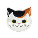 猫まっしぐら特製 大陸焼磁器猫型豆皿　黒猫/ハチワレ猫/白猫/サバトラ猫/三毛猫/眠り白猫/茶トラ猫（ねこまっしぐらとくせいたいりくやきじきねこがたまめざら　くろねこ/はちわれねこ/しろねこ/さばとらねこ/みけねこ/ねむりしろねこ/ちゃとらねこ）