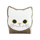 猫まっしぐら特製メモ帳-黒猫/白猫/三毛猫（ねこまっしぐらとくせいめもちょう-くろねこ/しろねこ/みけねこ）