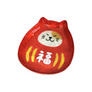 【猫まっしぐらセレクト】 日本の招福モチーフ・猫のカピストレー-だるま猫