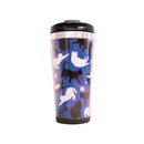 『猫まっしぐら』特製タンブラー-猫まっしぐら/踊り猫/赤/青（タンブラー ねこまっしぐら/おどりねこ/あか/あお）