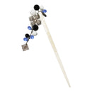 牛角透かし飾り一本簪-若葉/空/桃(ぎゅうつのすかしかざりいっぽんかんざし)