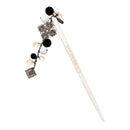 牛角透かし飾り一本簪-若葉/空/桃(ぎゅうつのすかしかざりいっぽんかんざし)