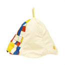 HG 和柄テキスタイル チューリップ型サウナハット(わがらてきすたいる チューリップ型サウナハット)