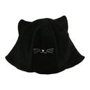 耳付きサウナハット猫