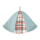 デニムチェックサウナハット