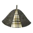 デニムチェックサウナハット