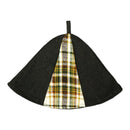 デニムチェックサウナハット