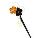 伝統つまみ一本簪-注連梅枝(でんとうつまみいっぽんかんざし‐しめうめがえ)