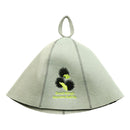 フェルト刺繍サウナハット