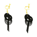 伝統水引細工耳飾‐変わり淡路（でんとうみずひきざいくイヤリング‐かわりあわじ）