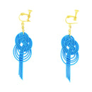 伝統水引細工耳飾‐変わり淡路（でんとうみずひきざいくイヤリング‐かわりあわじ）