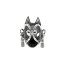 妖怪面根付‐狐面（ようかいめんねつけ‐きつねめん）【納期約4ヶ月】