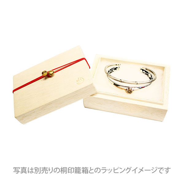 紅梅銀腕輪｜和のシルバーアクセサリーブランド［かすう工房］