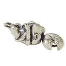 蓮に蛙首飾（はすにかえるペンダントトップ）【納期約4ヶ月】