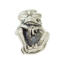 蓮に蛙首飾（はすにかえるペンダントトップ）【納期約4ヶ月】