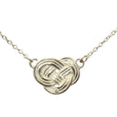 結び銀首飾‐あわじ結び（むすびシルバーネックレス‐あわじむすび）