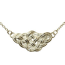 結び銀首飾‐松結び（むすびシルバーネックレス‐まつむすび）