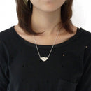 結び銀首飾‐松結び（むすびシルバーネックレス‐まつむすび）