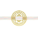 つば帯留め‐下がり藤（つばおびどめ‐さがりふじ）