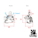 歌舞伎大蝦蟇首飾（かぶきおおがまがえるペンダントトップ）【納期約4ヶ月】