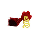 伝統つまみ捻り簪‐枝垂梅（でんとうつまみスクリューピン‐えだしだれ）