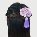 爛漫きくもち髪飾り（らんまんきくもちヘアクリップ）