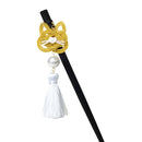 伝統水引猫一本簪（でんとうみずひきねこいっぽんかんざし）