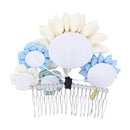 つまみ簪‐寄せ菊梅花（つまみかんざし‐よせきくうめはな）