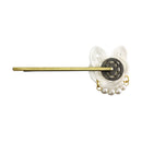 伝統水引細工髪飾り‐真珠猫（でんとうみずひきざいくヘアピン‐しんじゅねこ）