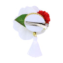 爛漫祝い椿髪飾り（らんまんいわいつばきヘアクリップ）