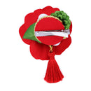 爛漫祝い椿髪飾り（らんまんいわいつばきヘアクリップ）