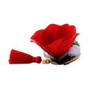 爛漫祝い椿髪飾り（らんまんいわいつばきヘアクリップ）