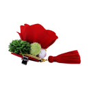 爛漫祝い椿髪飾り（らんまんいわいつばきヘアクリップ）