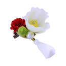 爛漫祝い椿髪飾り（らんまんいわいつばきヘアクリップ）