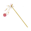 フロストグラス一本簪‐円（ふろすとぐらすいっぽんかんざし‐えん）