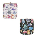 がま口化粧袋‐鉱物図鑑（がまぐちけしょうポーチ‐こうぶつずかんめい/あん）