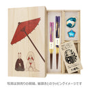 【万作セレクト】食洗夫婦箸-金紋・藤(【まんさくせれくと】 しょくせんめおとはし-きんもん・ふじ)