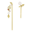 蓬莱の玉の枝七宝二連簪-空/桃(ほうらいのたまのえだしっぽうにれんかんざし-そら/もも)