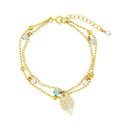 蓬莱の玉の枝七宝二連簪-空/桃(ほうらいのたまのえだしっぽうにれんかんざし-そら/もも)