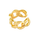 喜平-良繋指輪/真鍮(きへい-よつなリング/ブラス)