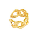 喜平-良繋指輪/真鍮(きへい-よつなリング/ブラス)