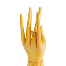 喜平-良繋指輪/真鍮(きへい-よつなリング/ブラス)