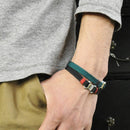 伊賀組紐黒腕輪／男（いがくみひもくろブレスレット‐メンズ）