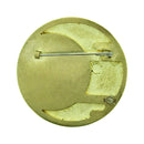 三日月釦飾（みかづきブローチ）