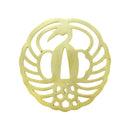 つば帯留め‐鶴丸（つばおびどめ‐つるまる）【納期約4ヶ月】