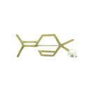 香化学式釦飾‐鈴蘭（かおりかがくしきブローチ‐すずらん）